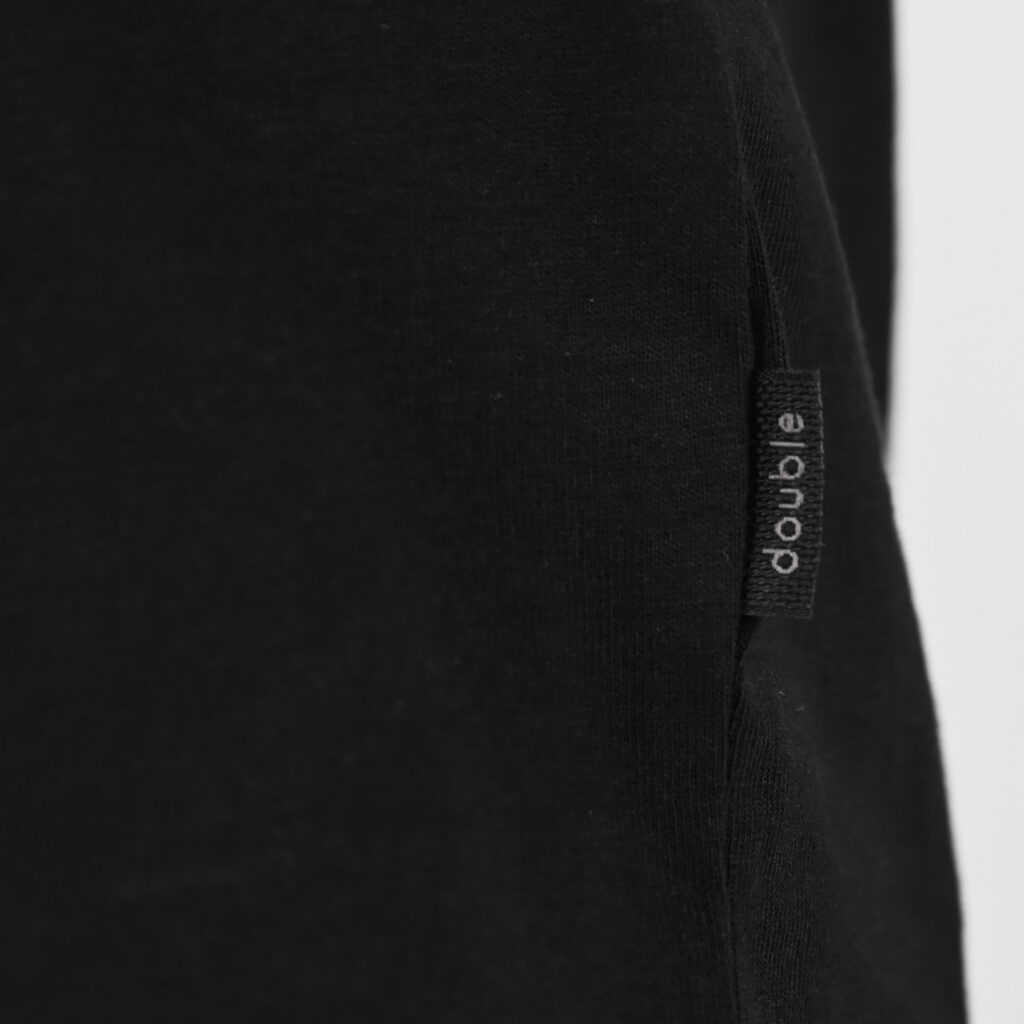 261TS-9124 T-SHIRT WITH HIGH DENSITY PRINT BLACK