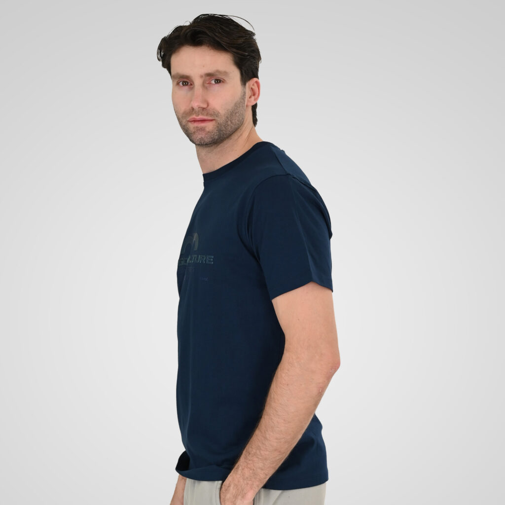 261TS-9124 T-SHIRT WITH HIGH DENSITY PRINT DK BLUE