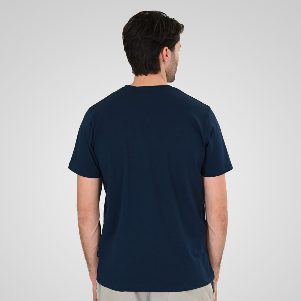 261TS-9124 T-SHIRT WITH HIGH DENSITY PRINT DK BLUE