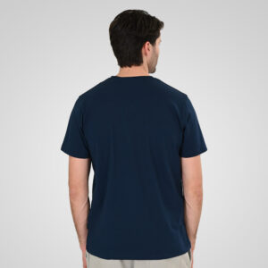 261TS-9124 T-SHIRT WITH HIGH DENSITY PRINT DK BLUE - Image 4