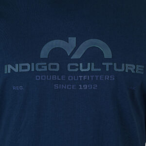 261TS-9124 T-SHIRT WITH HIGH DENSITY PRINT DK BLUE - Image 5