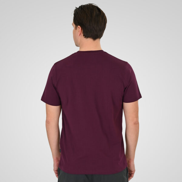 261TS-9124 T-SHIRT WITH HIGH DENSITY PRINT DK RASPBERRY