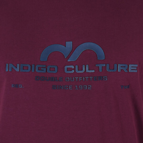 261TS-9124 T-SHIRT WITH HIGH DENSITY PRINT DK RASPBERRY