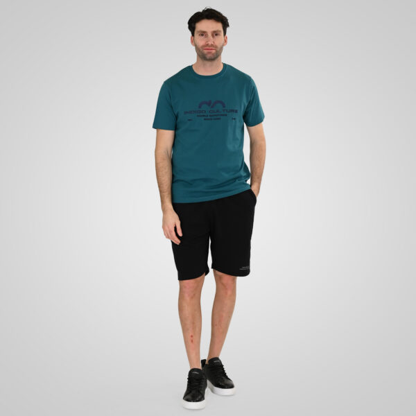 261TS-9124 T-SHIRT WITH HIGH DENSITY PRINT JUNGLE GREEN