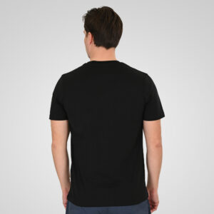261TS-9125 T-SHIRT WITH DOUBLE PRESSED PRINT BLACK - Image 4