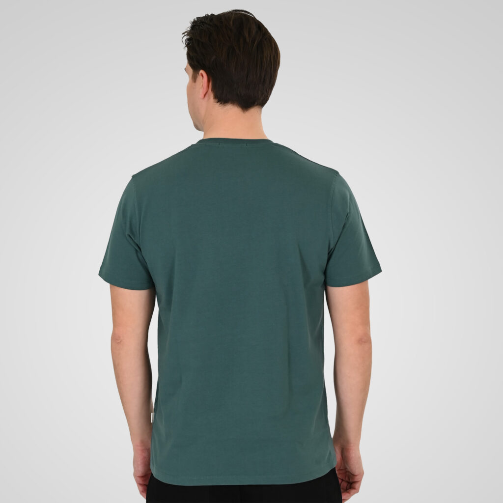 261TS-9125 T-SHIRT WITH DOUBLE PRESSED PRINT PESTO