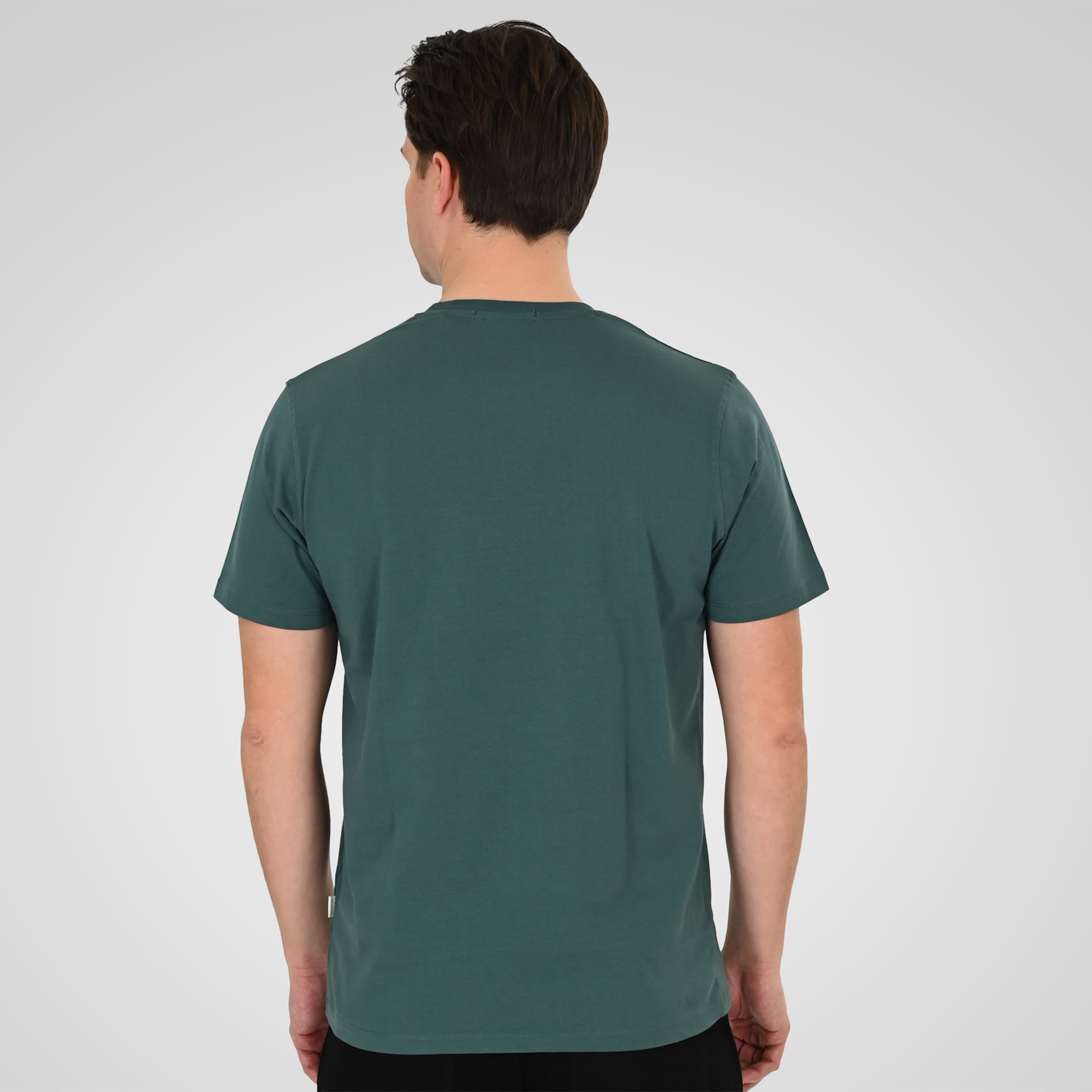 261TS-9125 T-SHIRT WITH DOUBLE PRESSED PRINT PESTO - Image 4