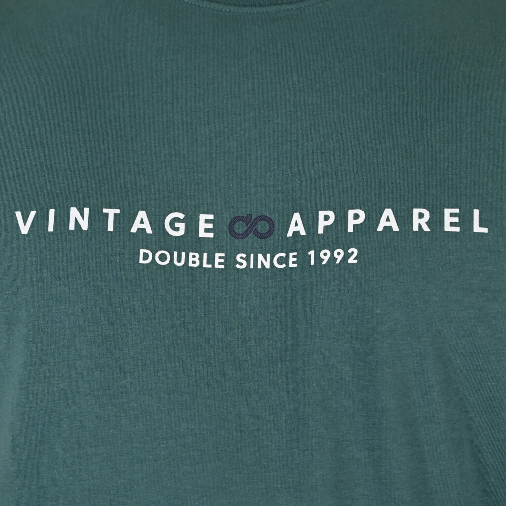 261TS-9125 T-SHIRT WITH DOUBLE PRESSED PRINT PESTO