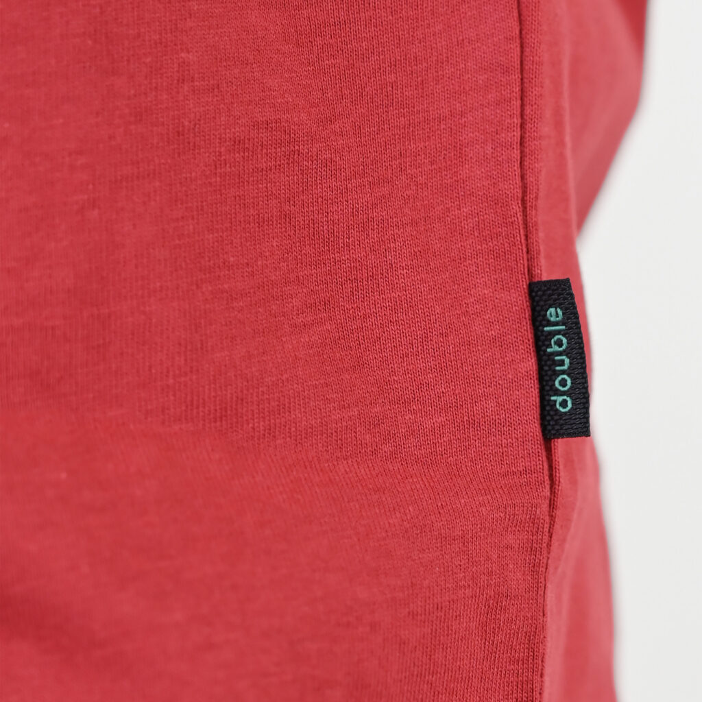 261TS-9125 T-SHIRT WITH DOUBLE PRESSED PRINT RED ROSE