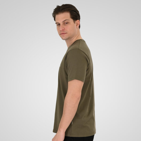 261TS-9125 T-SHIRT WITH DOUBLE PRESSED PRINT KHAKI