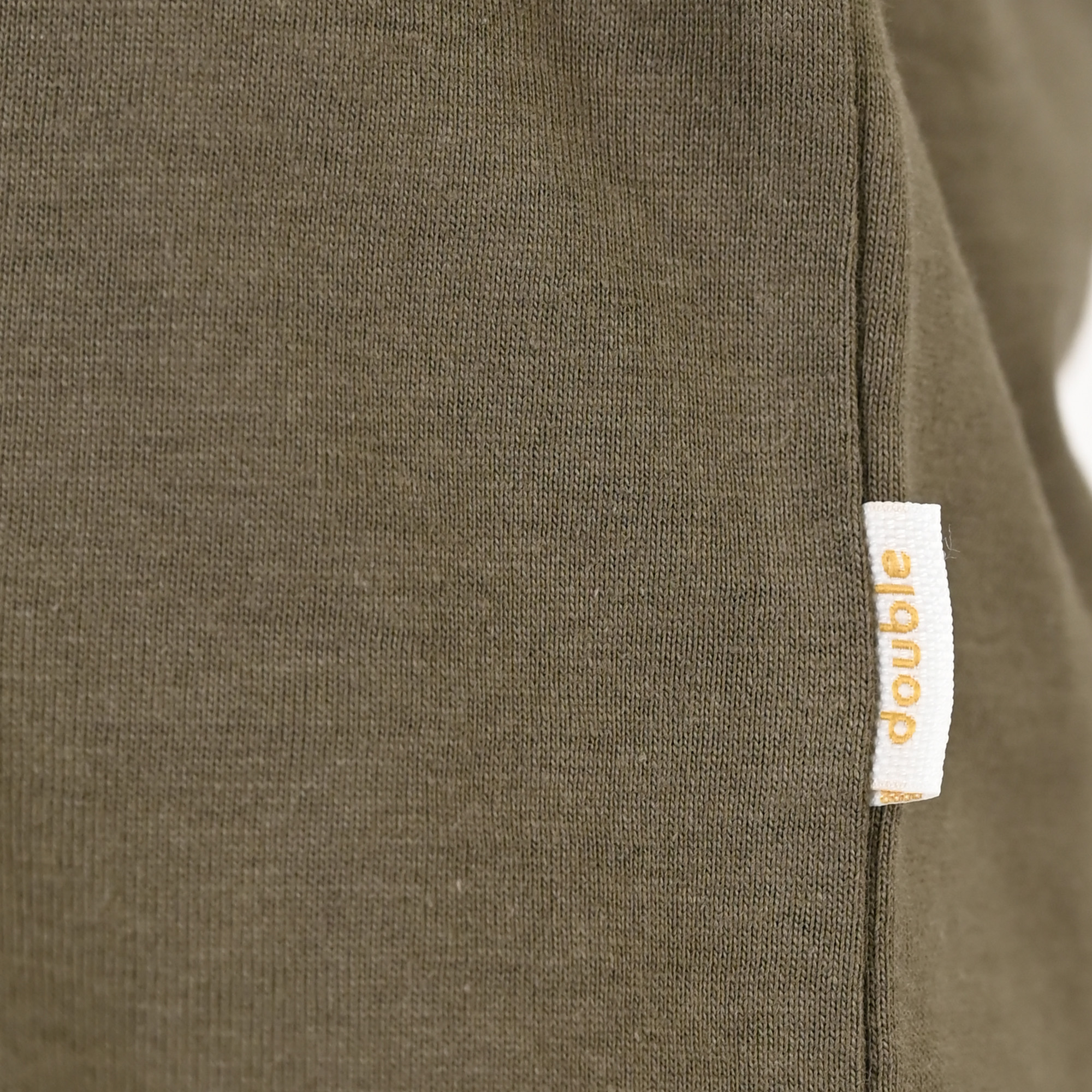 261TS-9125 T-SHIRT WITH DOUBLE PRESSED PRINT KHAKI - Image 6