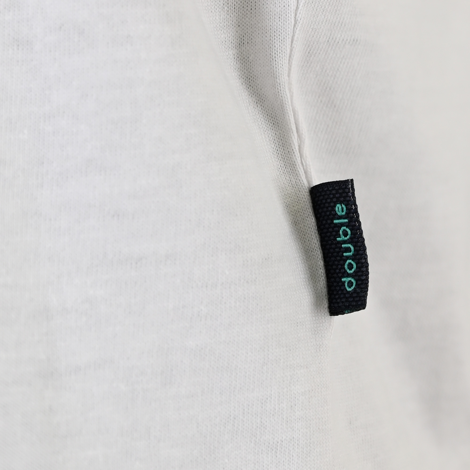 261TS-9125 T-SHIRT WITH DOUBLE PRESSED PRINT WHITE - Image 6