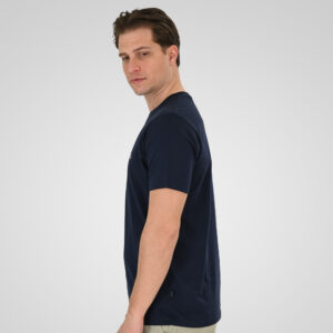 261TS-9125 T-SHIRT WITH DOUBLE PRESSED PRINT NAVY - Image 3