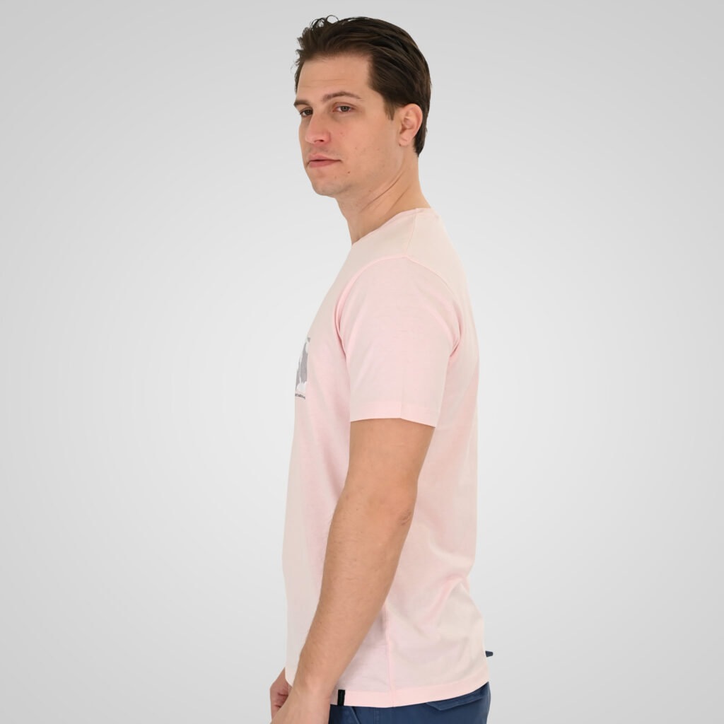 261TS-9127 T-SHIRT WITH DOUBLE PRESSED PRINT LT PINK