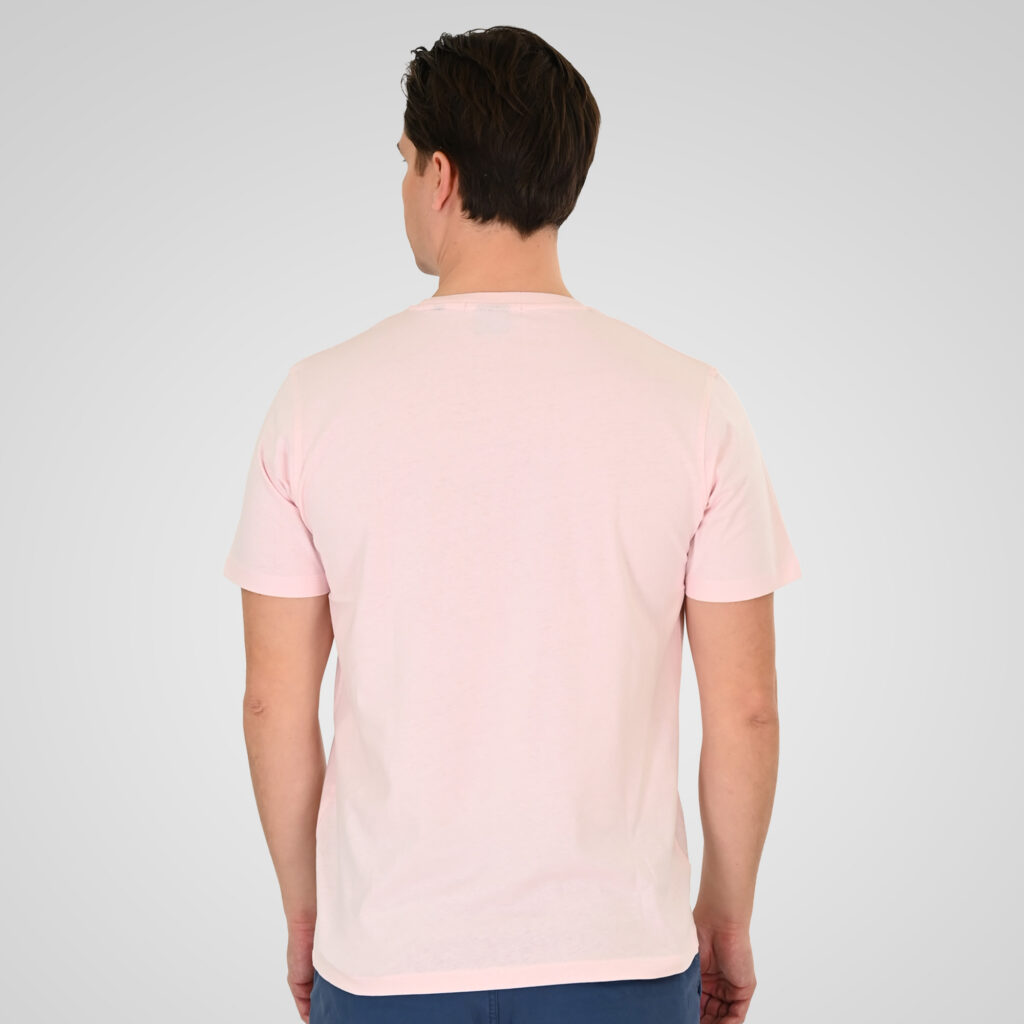 261TS-9127 T-SHIRT WITH DOUBLE PRESSED PRINT LT PINK