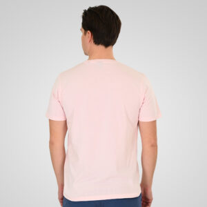 261TS-9127 T-SHIRT WITH DOUBLE PRESSED PRINT LT PINK - Image 4
