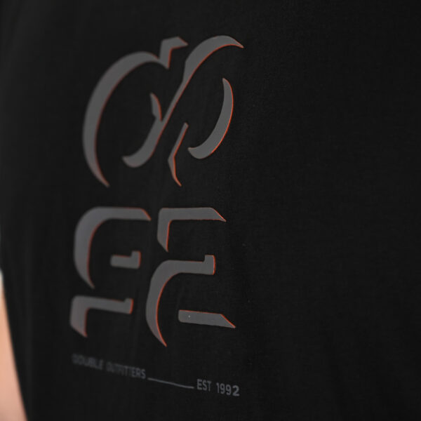 261TS-9128 T-SHIRT WITH HIGH DENSITY PRINT BLACK