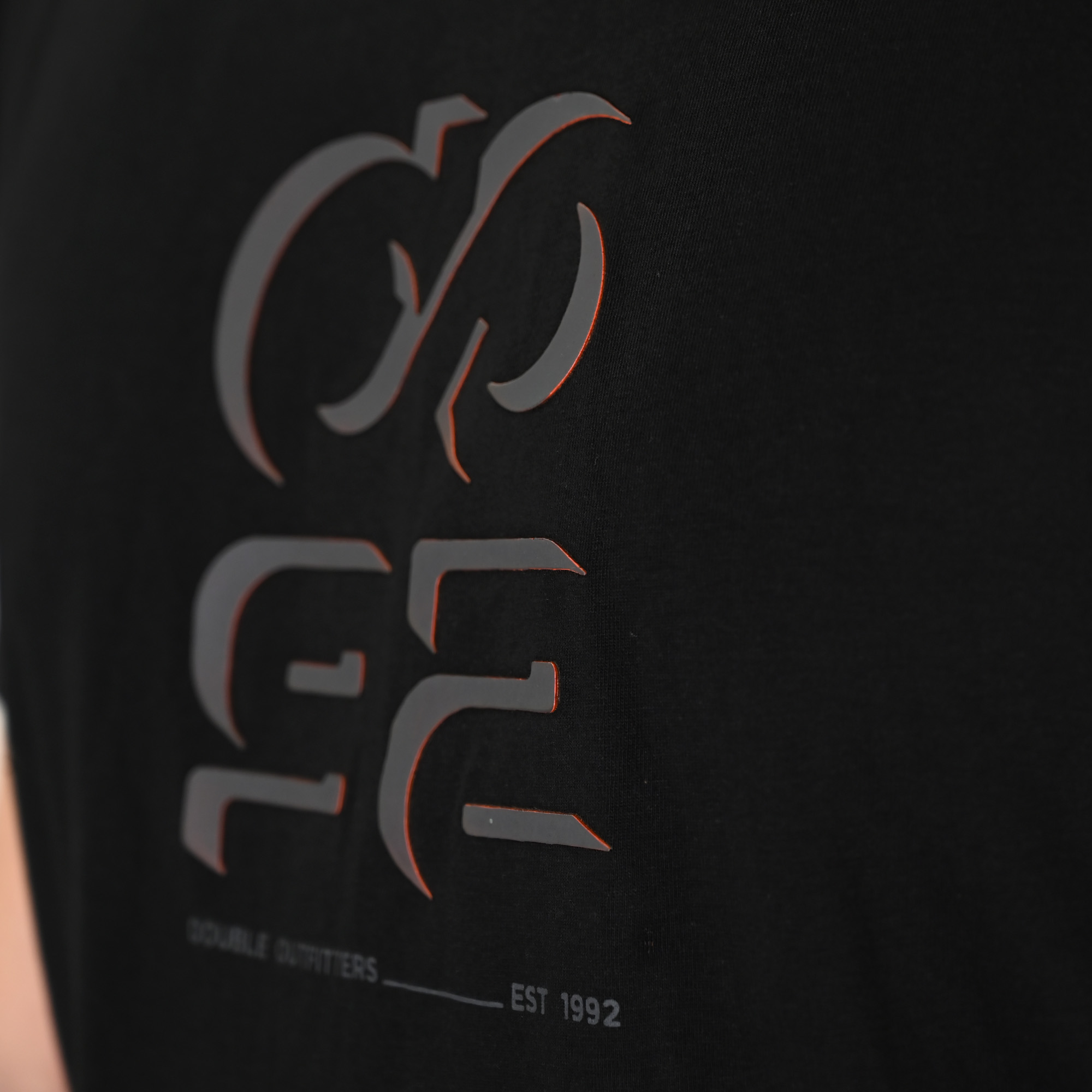 261TS-9128 T-SHIRT WITH HIGH DENSITY PRINT BLACK - Image 5