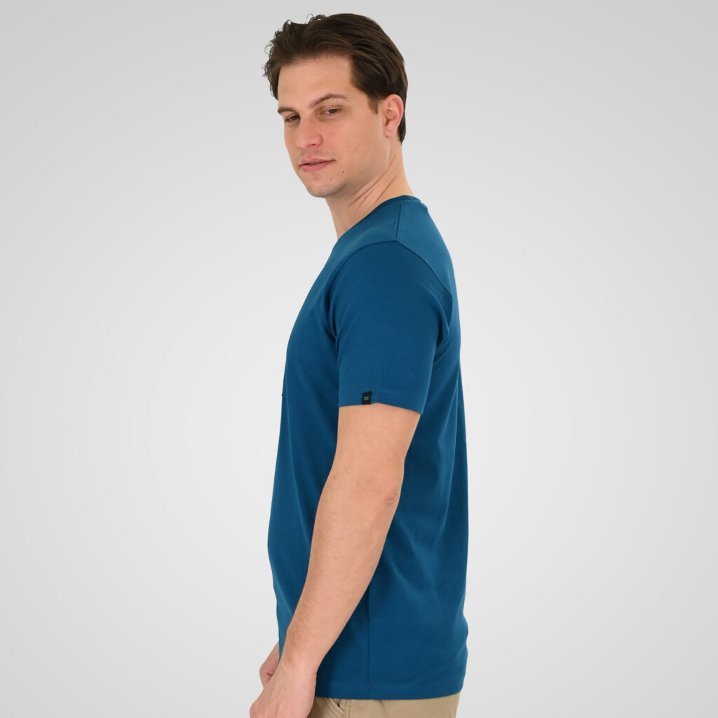 261TS-9128 T-SHIRT WITH HIGH DENSITY PRINT OCEAN BLUE