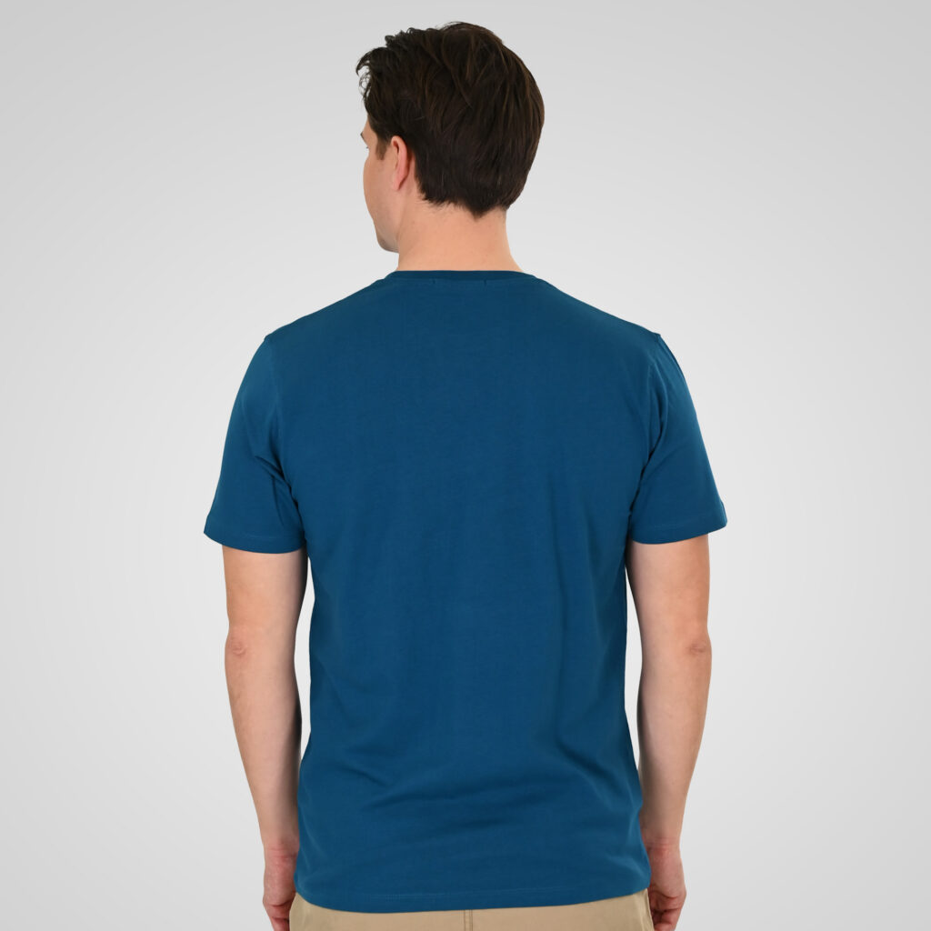 261TS-9128 T-SHIRT WITH HIGH DENSITY PRINT OCEAN BLUE
