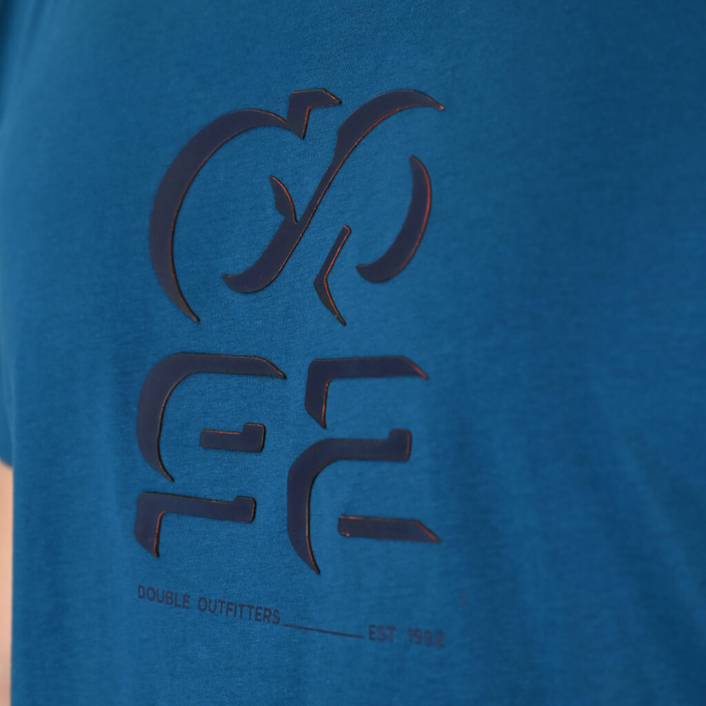 261TS-9128 T-SHIRT WITH HIGH DENSITY PRINT OCEAN BLUE