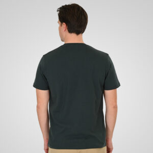 261TS-9128 T-SHIRT WITH HIGH DENSITY PRINT FOREST GREEN - Image 4