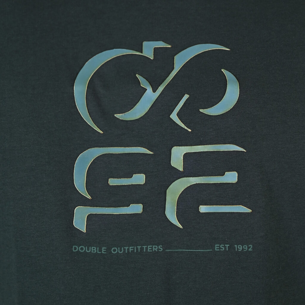 261TS-9128 T-SHIRT WITH HIGH DENSITY PRINT FOREST GREEN