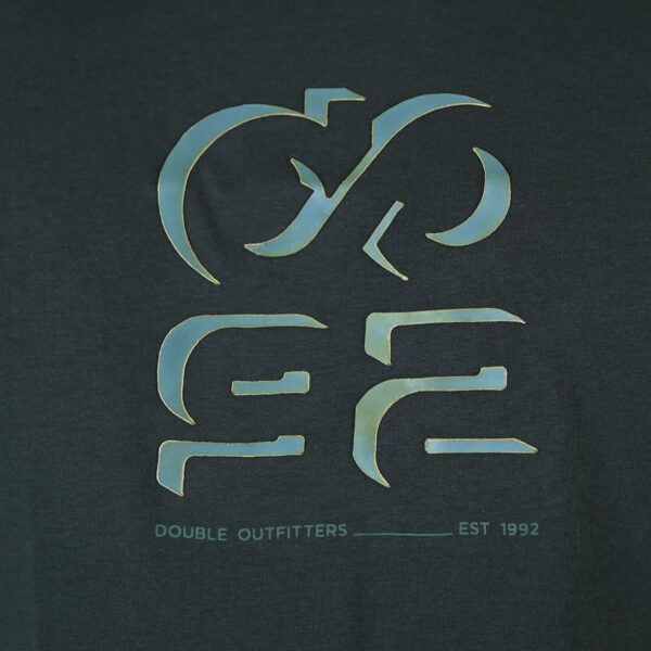 261TS-9128 T-SHIRT WITH HIGH DENSITY PRINT FOREST GREEN
