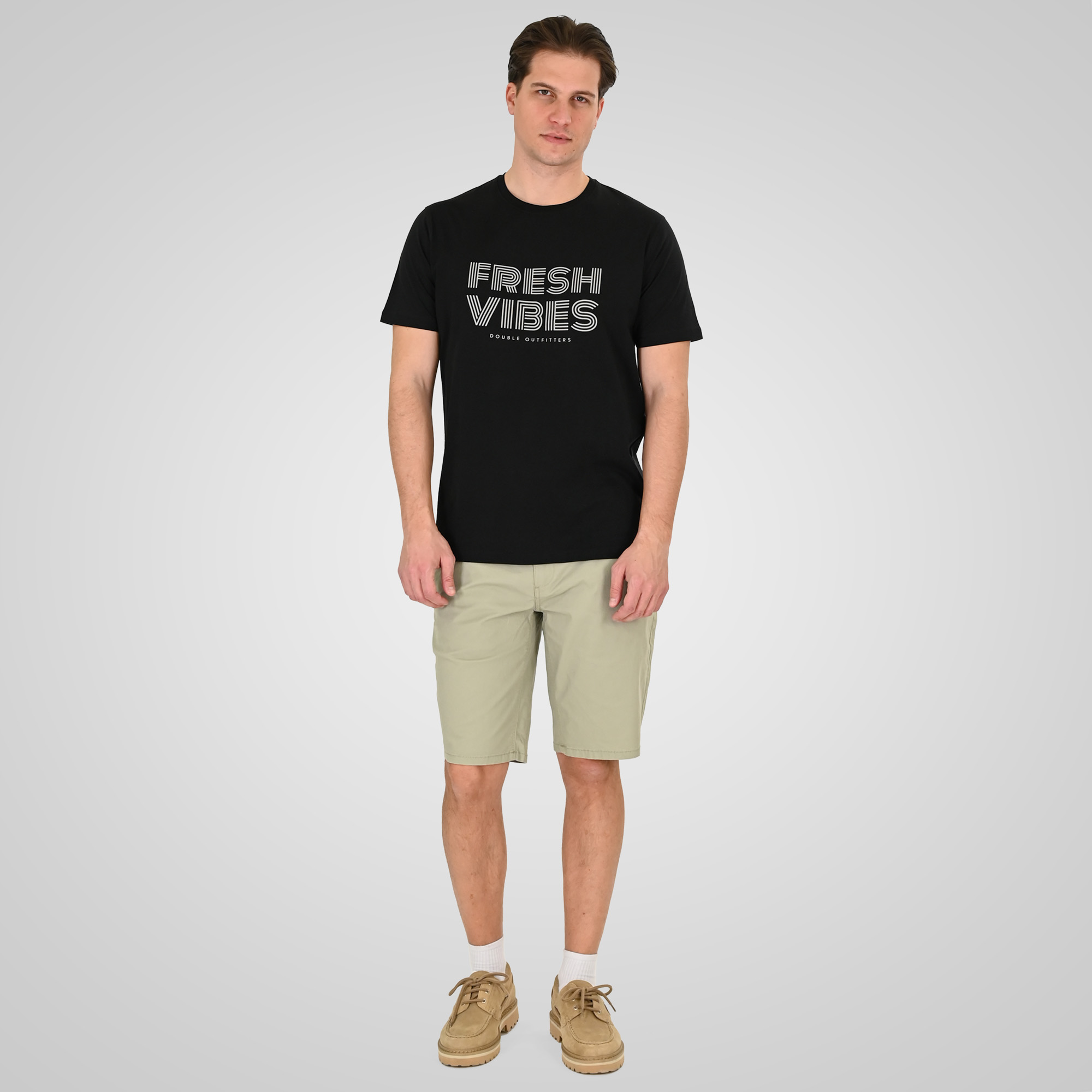 261TS-9129 T-SHIRT WITH HIGH DENSITY PRINT BLACK - Image 2