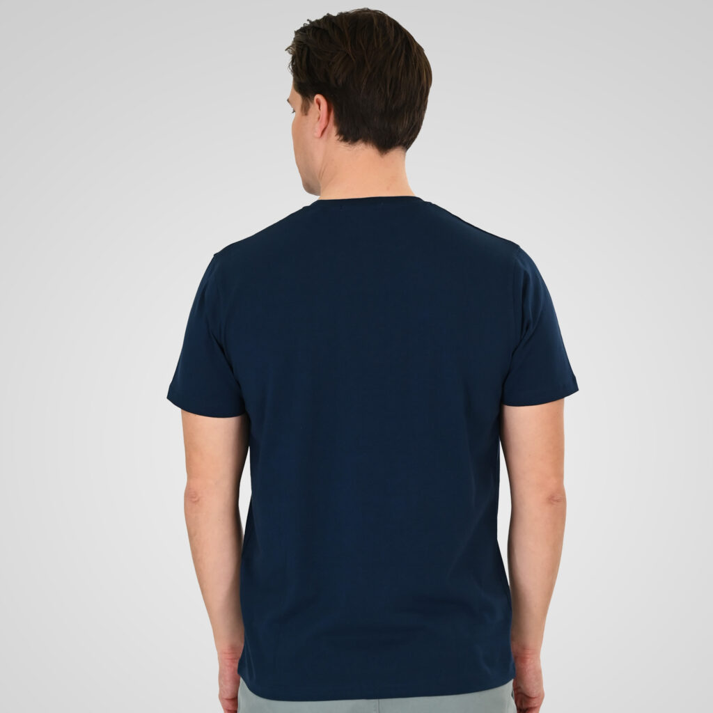 261TS-9129 T-SHIRT WITH HIGH DENSITY PRINT DK BLUE