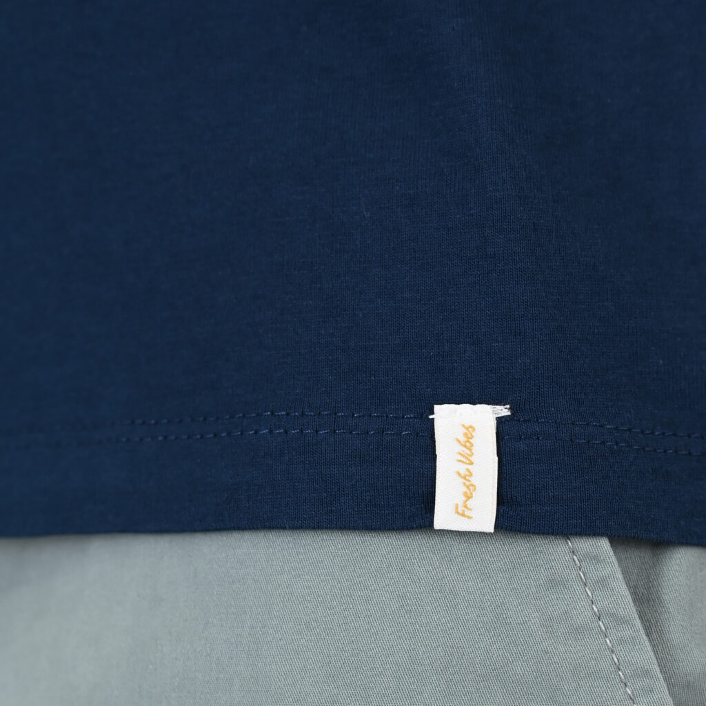 261TS-9129 T-SHIRT WITH HIGH DENSITY PRINT DK BLUE
