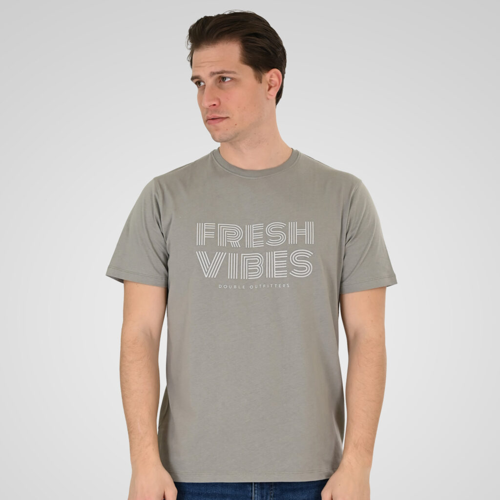 261TS-9129 T-SHIRT WITH HIGH DENSITY PRINT SMOKE