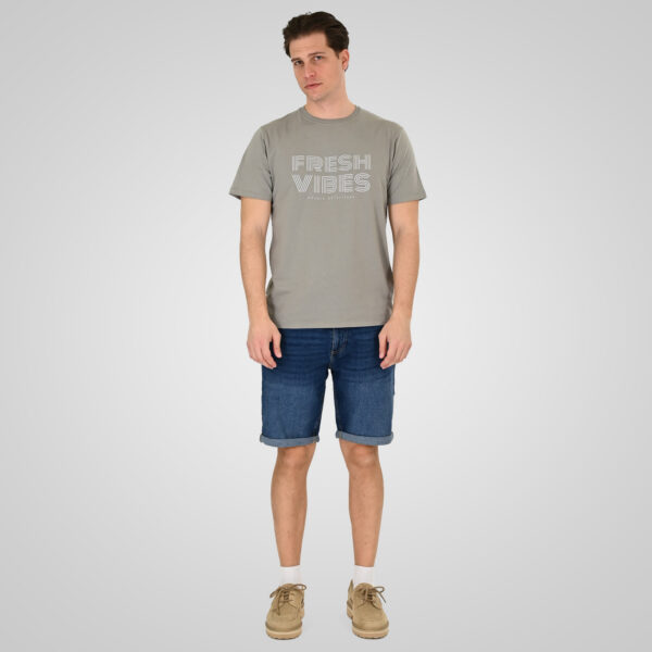 261TS-9129 T-SHIRT WITH HIGH DENSITY PRINT SMOKE
