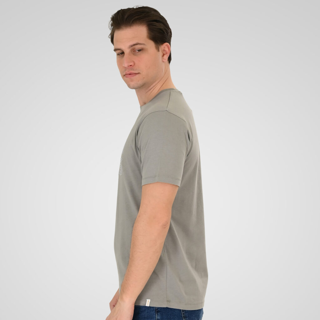 261TS-9129 T-SHIRT WITH HIGH DENSITY PRINT SMOKE