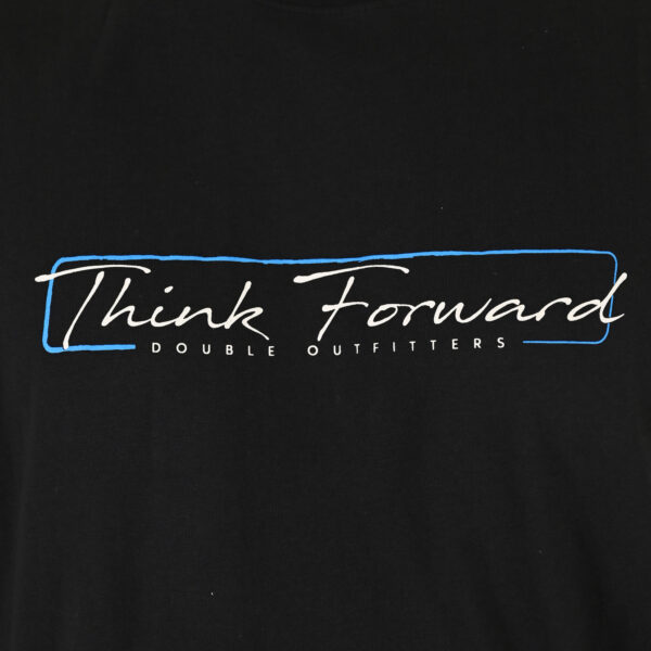 261TS-9130 T-SHIRT WITH DOUBLE PRESSED PRINT BLACK