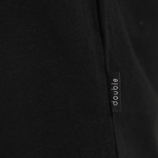 261TS-9130 T-SHIRT WITH DOUBLE PRESSED PRINT BLACK