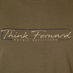 261TS-9130 T-SHIRT WITH DOUBLE PRESSED PRINT KHAKI - Image 5