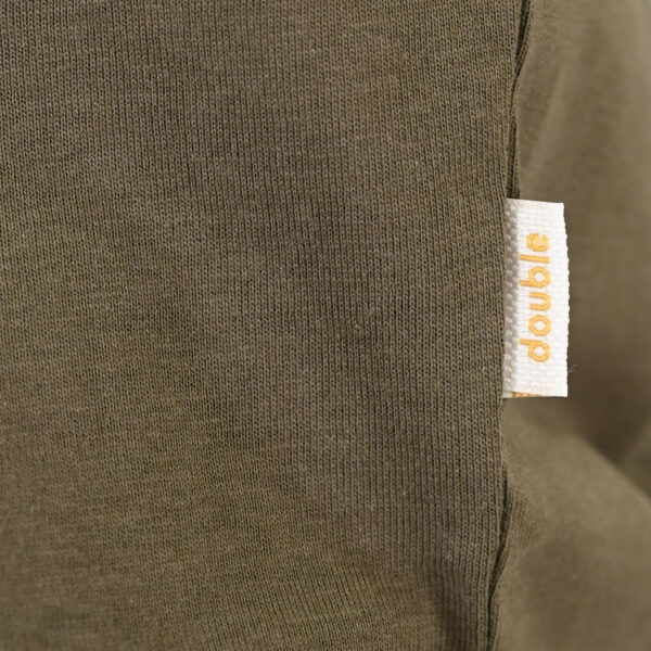 261TS-9130 T-SHIRT WITH DOUBLE PRESSED PRINT KHAKI