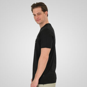 261TS-9131 T-SHIRT WITH HIGH DENSITY PRINT BLACK - Image 3