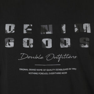 261TS-9131 T-SHIRT WITH HIGH DENSITY PRINT BLACK - Image 5