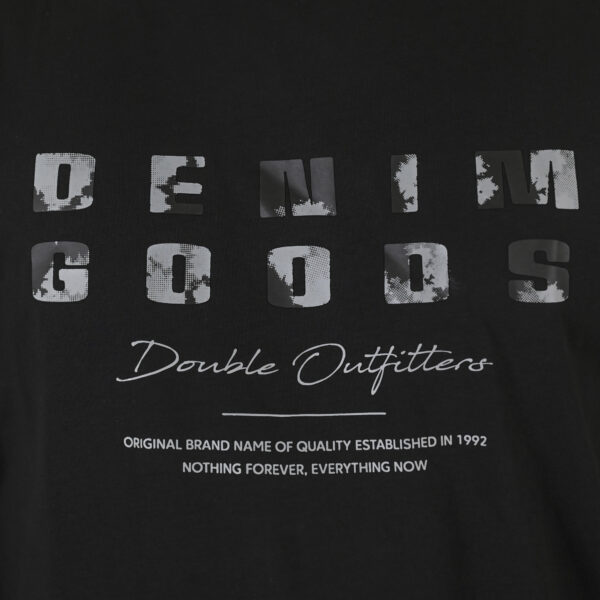 261TS-9131 T-SHIRT WITH HIGH DENSITY PRINT BLACK