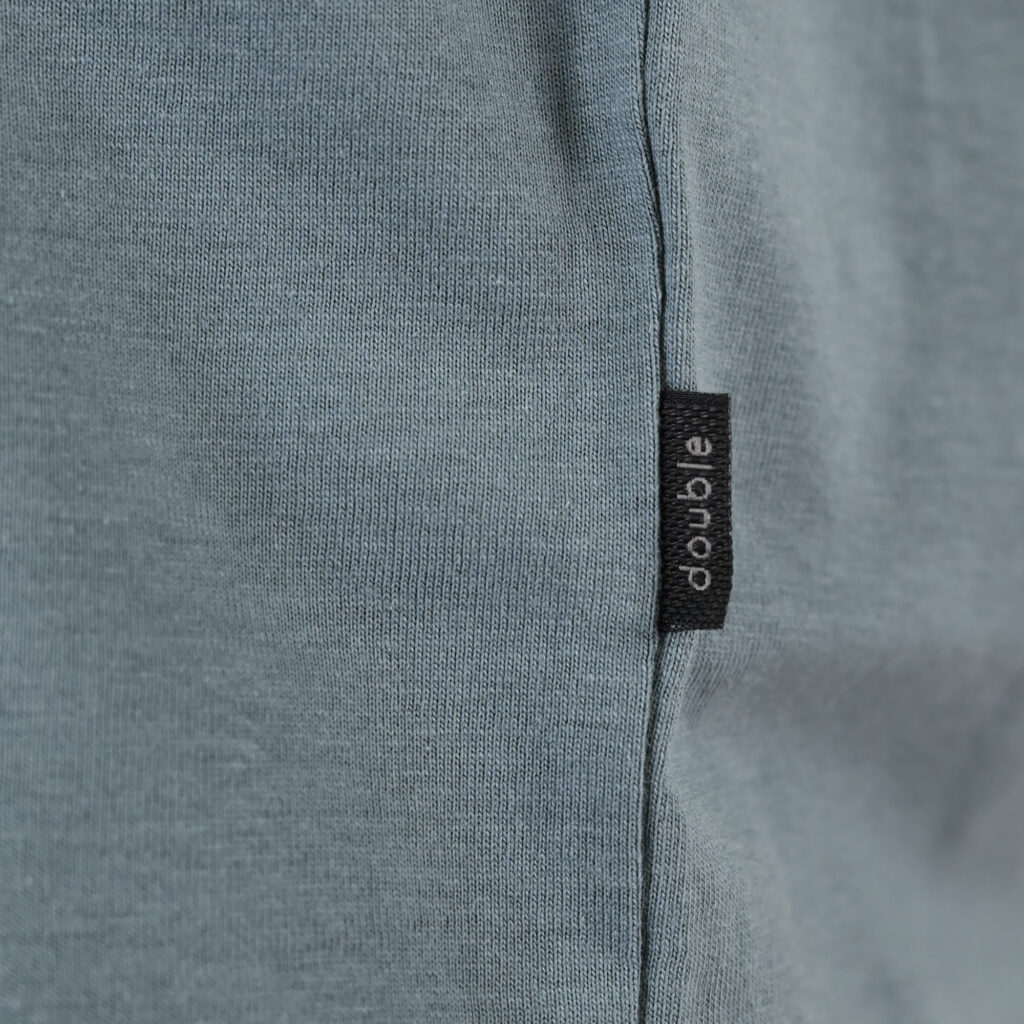261TS-9131 T-SHIRT WITH HIGH DENSITY PRINT STEEL BLUE