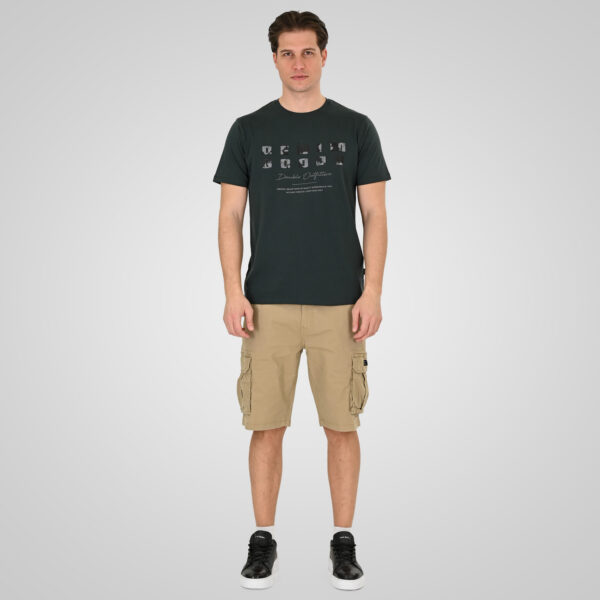 261TS-9131 T-SHIRT WITH HIGH DENSITY PRINT FOREST GREEN