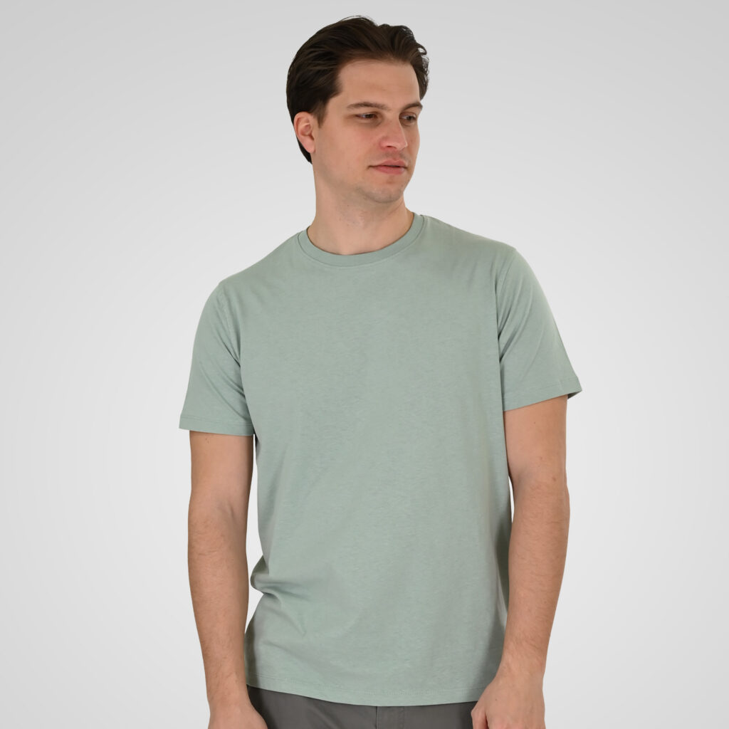 261TS-9133 T-SHIRT DUSTY AQUA