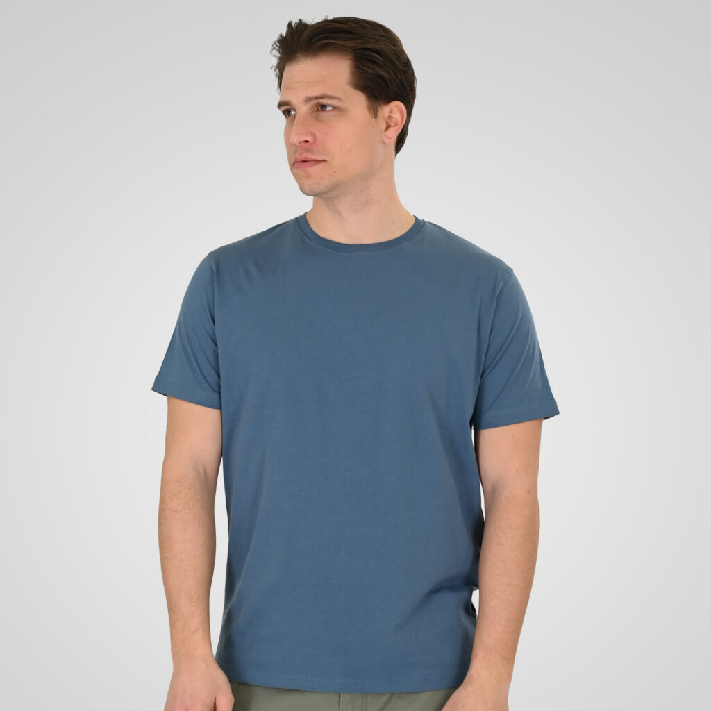 261TS-9133 T-SHIRT DUSTY BLUE