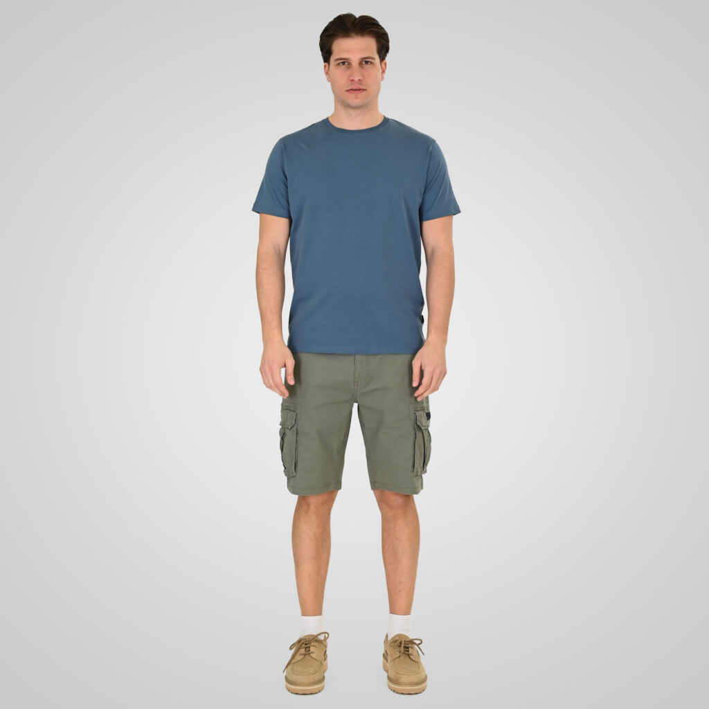 261TS-9133 T-SHIRT DUSTY BLUE