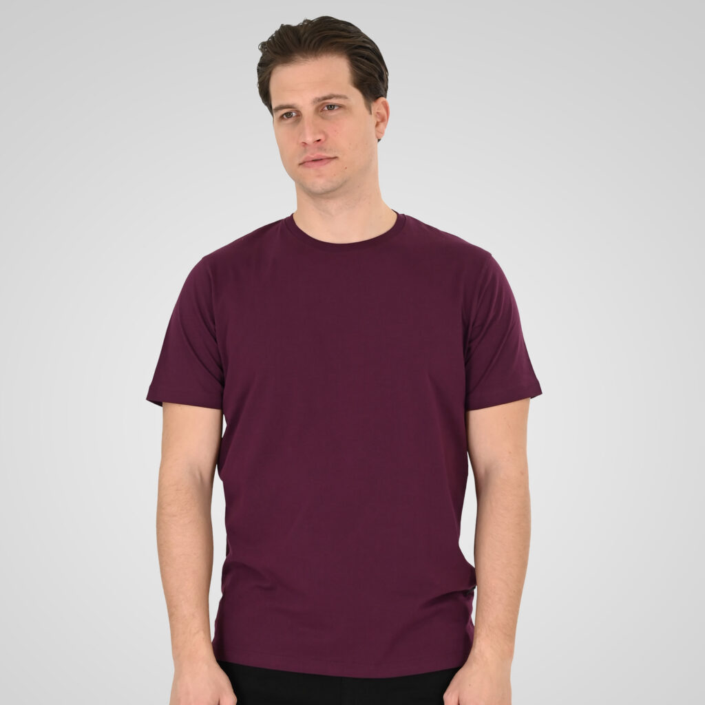 261TS-9133 T-SHIRT DK RASPBERRY