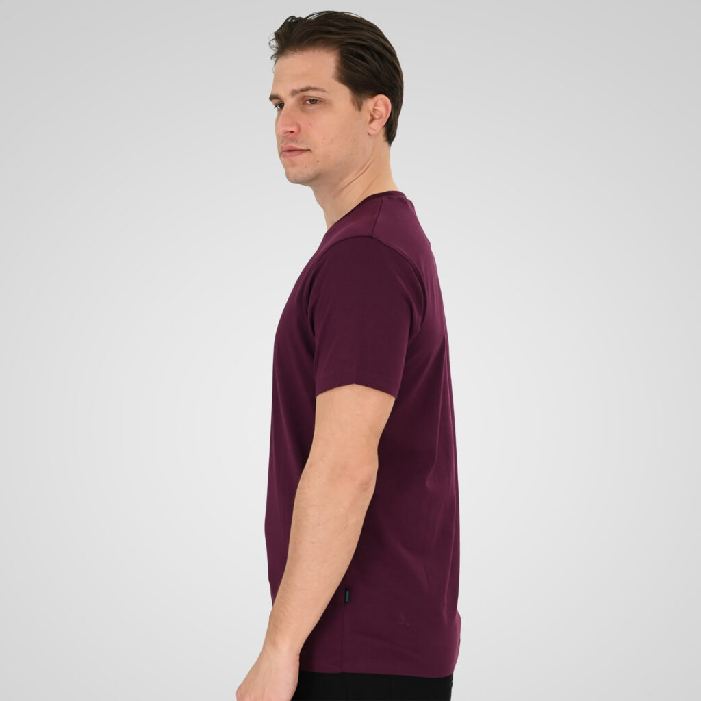 261TS-9133 T-SHIRT DK RASPBERRY