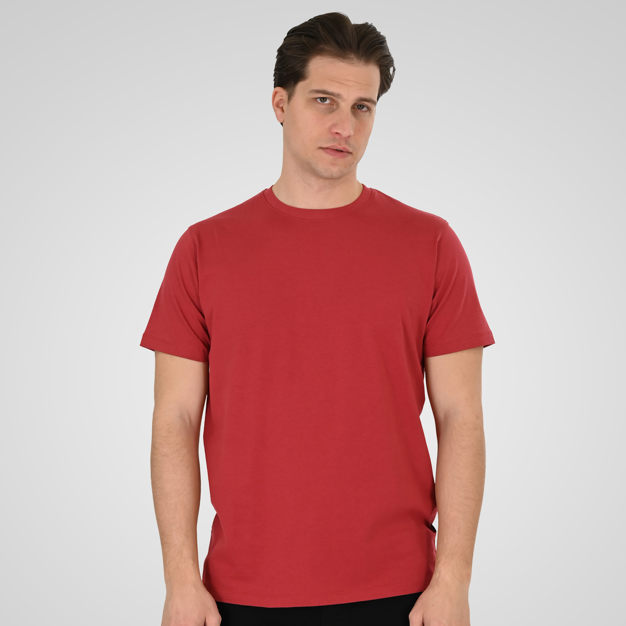 261TS-9133 T-SHIRT RED ROSE - Image 1