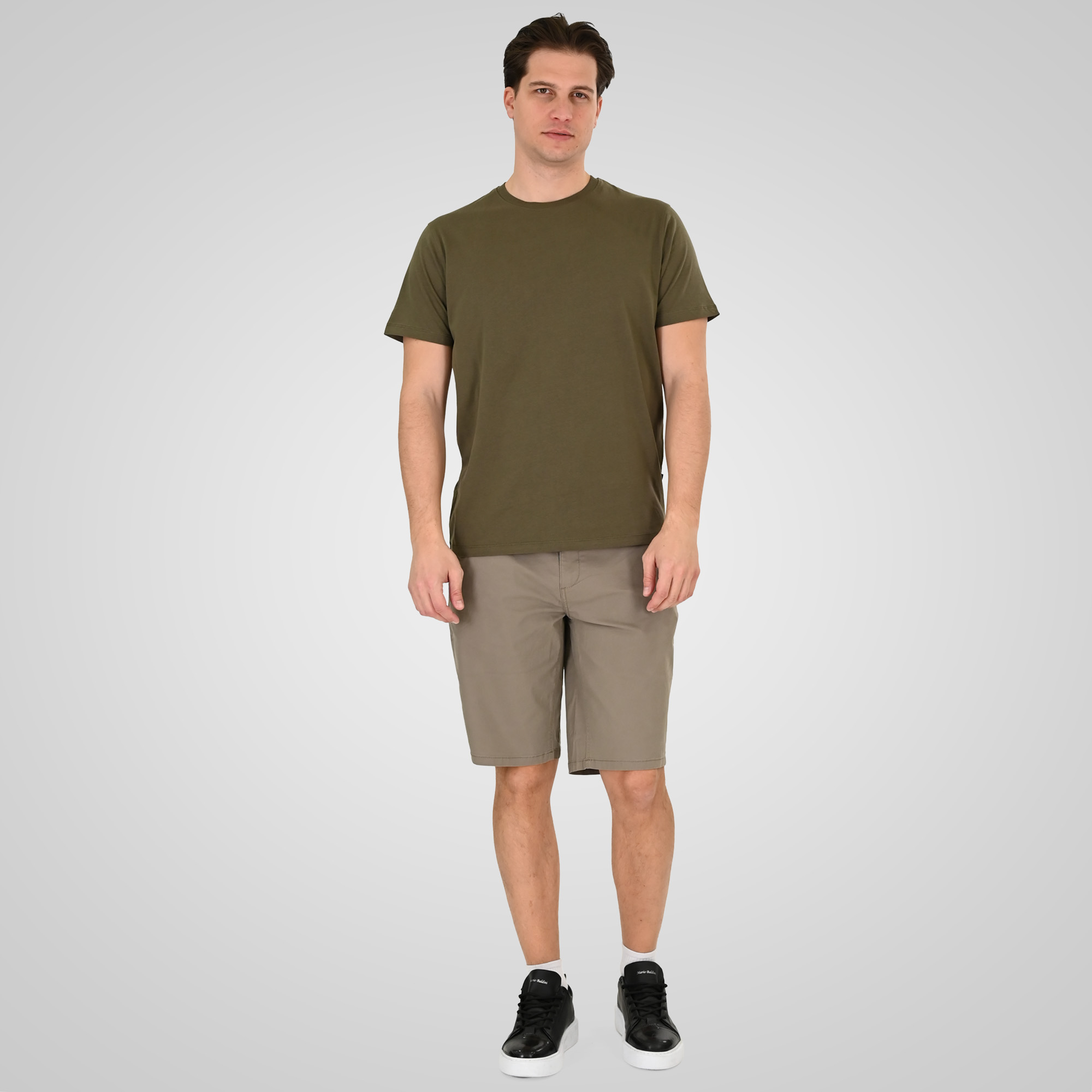 261TS-9133 T-SHIRT KHAKI - Image 2